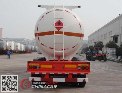 滁州運(yùn)輸公司引進(jìn)XYZ9404GRY興揚(yáng)牌易燃液體罐式運(yùn)輸半掛車，提升安全與效率